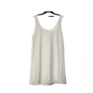 Elegant White Mini Dress